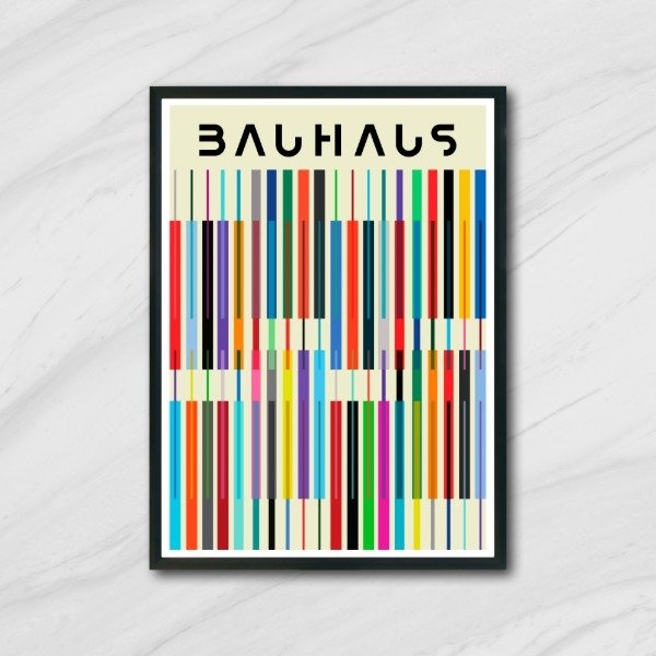 Producto - Cuadro decorativo arte Bauhaus 22