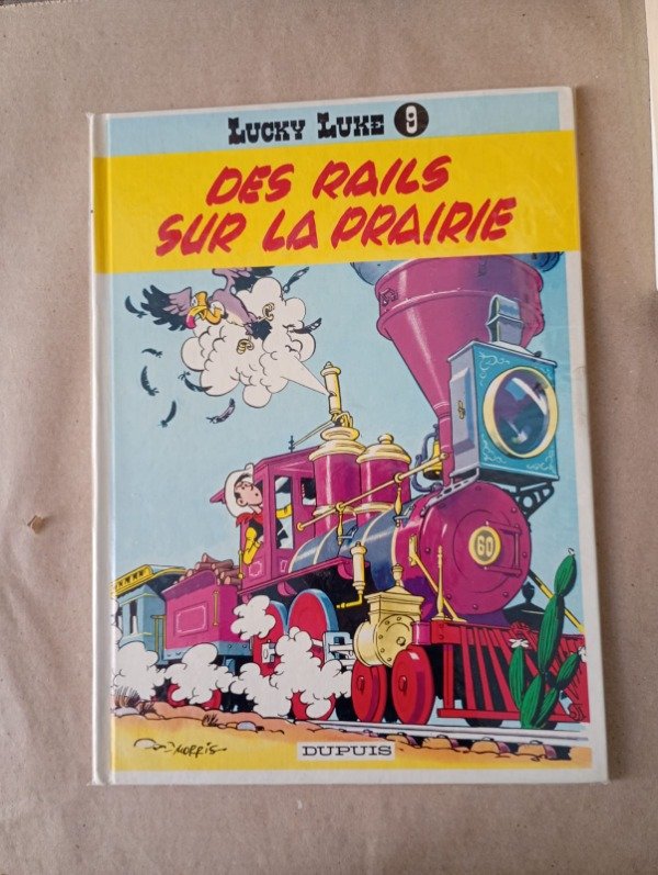 Producto - Lucky Luke Des rails sur la prairie - Morris - Dupuis 1988 - Tapa dura