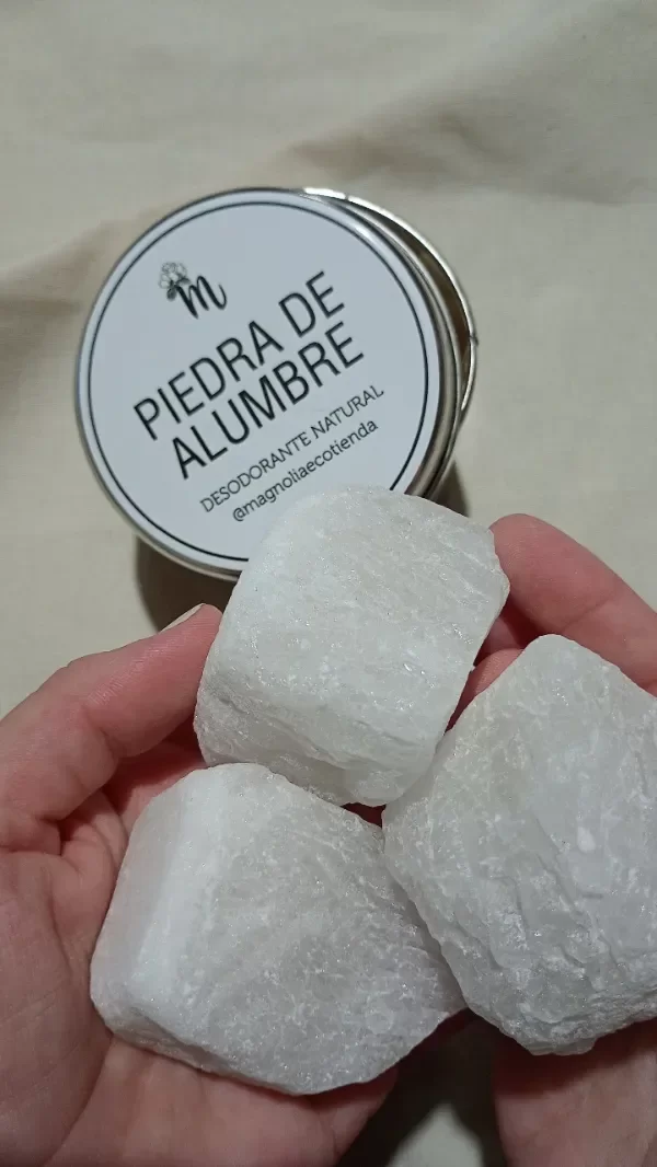 Producto - Piedra de alumbre rustica x100gr