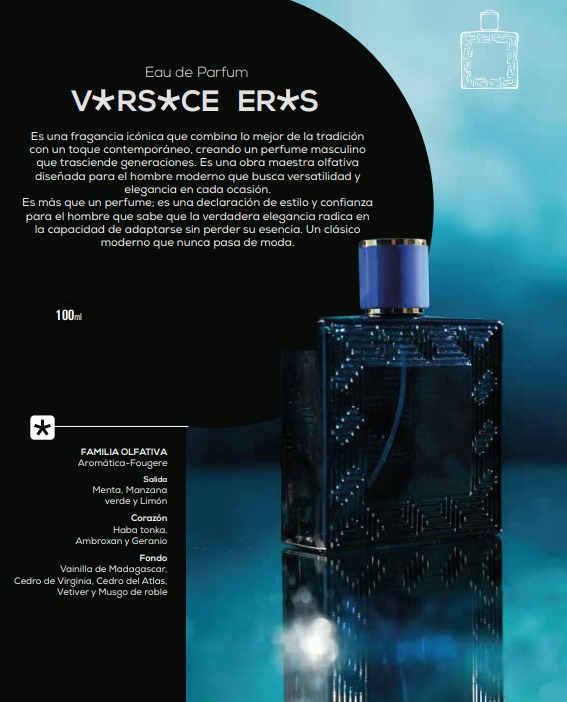 Producto - Perfume "Eros" de Versace - UNLOCK de 100 ml