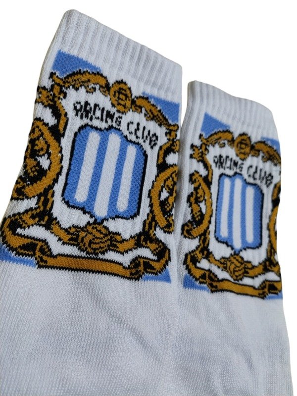 Medias blancas escudo retro — imagen 3