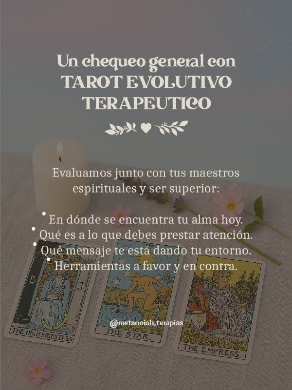 Producto - Sesión Completa de Tarot Terapéutico-Evolutivo - 1