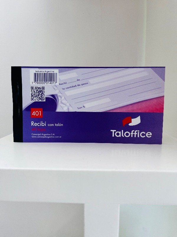 Producto - Recibí chico Taloffice
