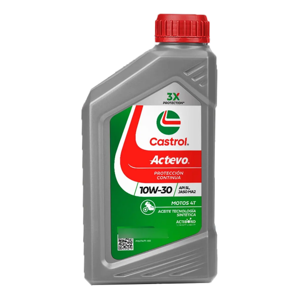 Producto - ACEITE CASTROL ACTEVO 4T SEMISINTETICO 10W30 - 0