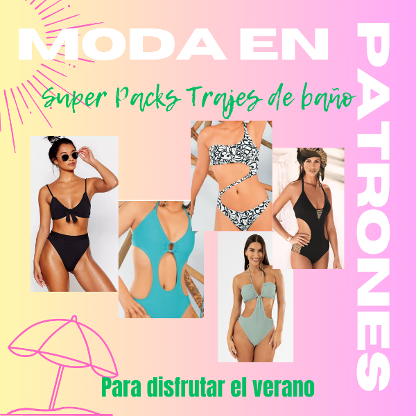 Producto - Patrones de Costura - Super Packs de trajes de baño