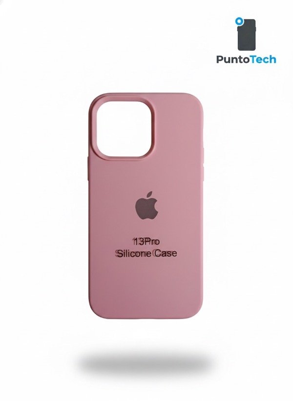 Producto - Silicon case iPhone 13 Pro rosa