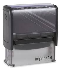 Producto - Sello Trodat Imprint 13 + goma texto personalizada