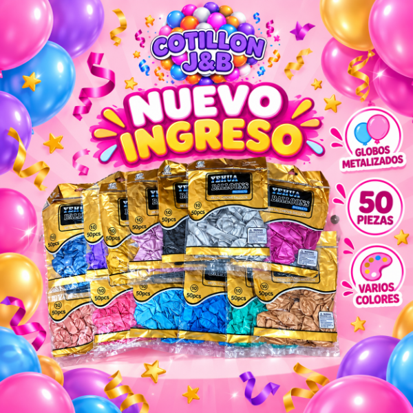 Producto - globos chrome