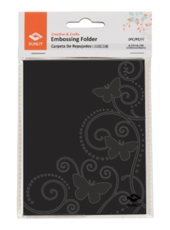 Producto - CARPETA 4.25" TEXTURADO 2D MARIPOSA