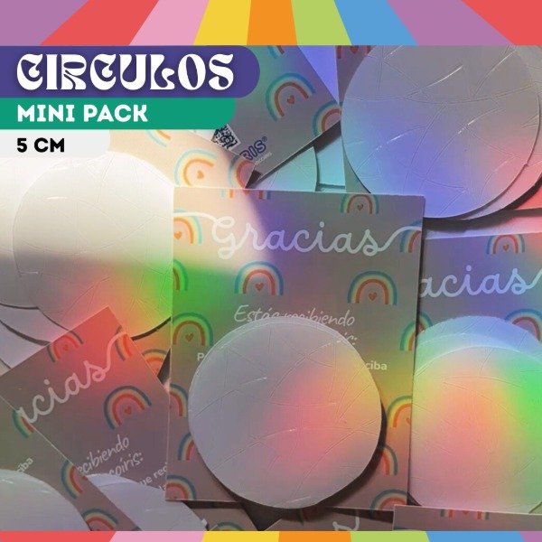 Producto - Mini Círculos (Pack x 3u.) / SIN PERSONALIZAR