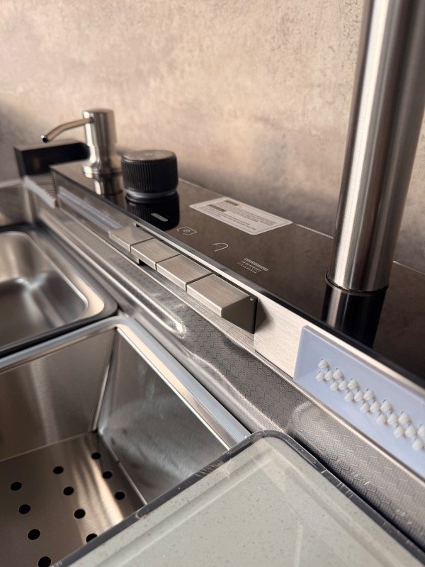 Producto - Bacha inteligente satinada acero inox 304 75x46 cm - 4
