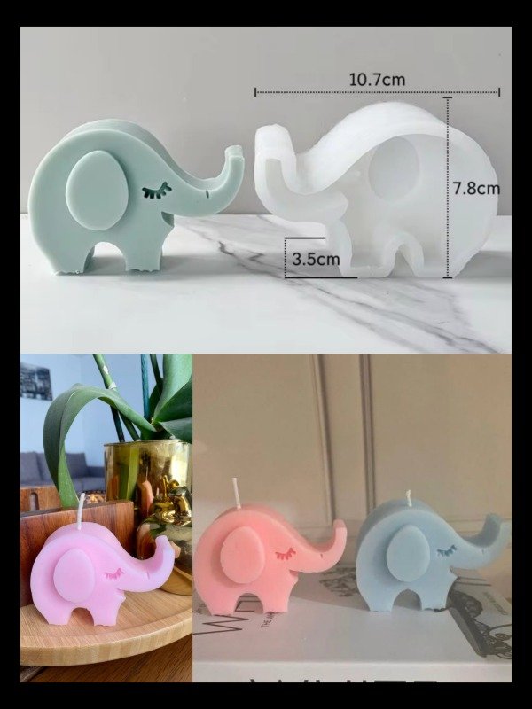 Producto - Moldes de silicona Elefante profundo