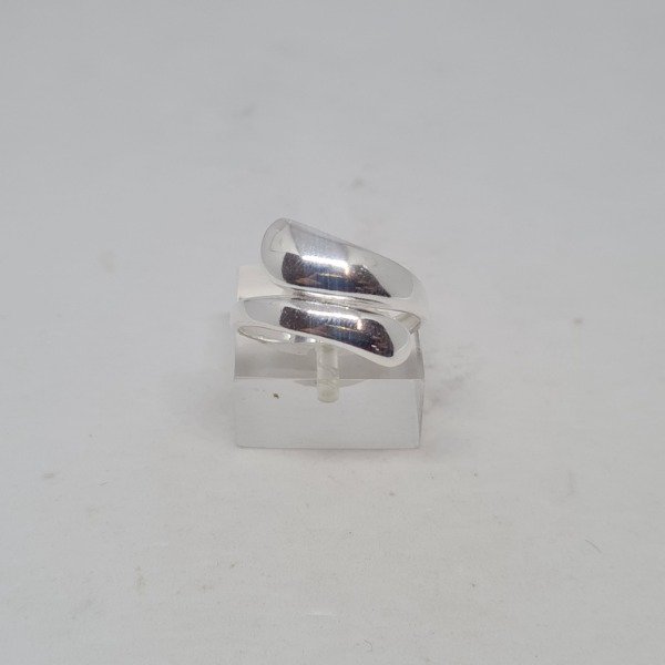 Producto - Anillo cruzado liso - 0