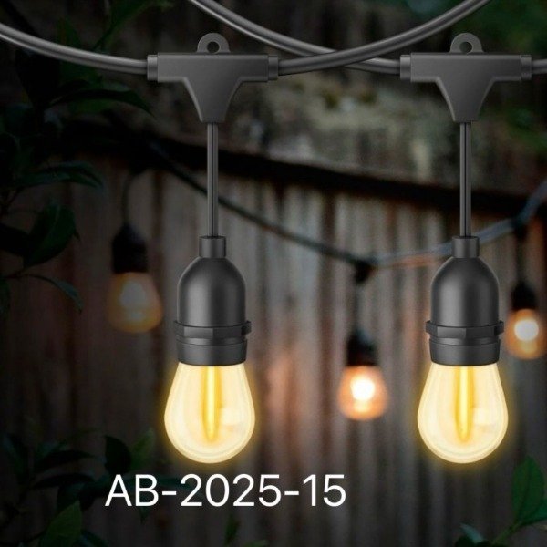 Producto - Guinalda led para exterior calida AB-2025-15