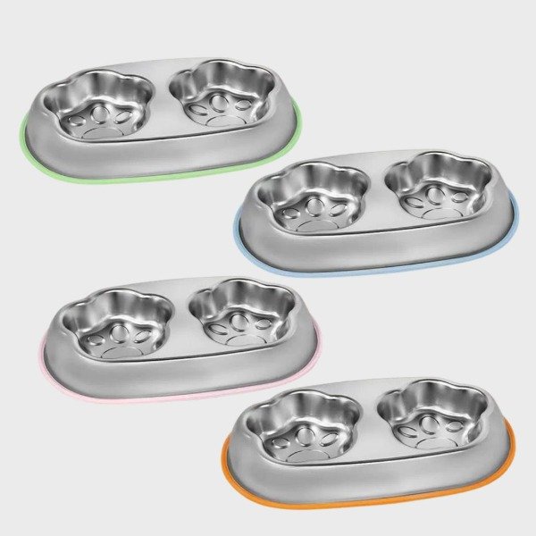 Producto - COMEDERO HUELLA DOBLE METAL