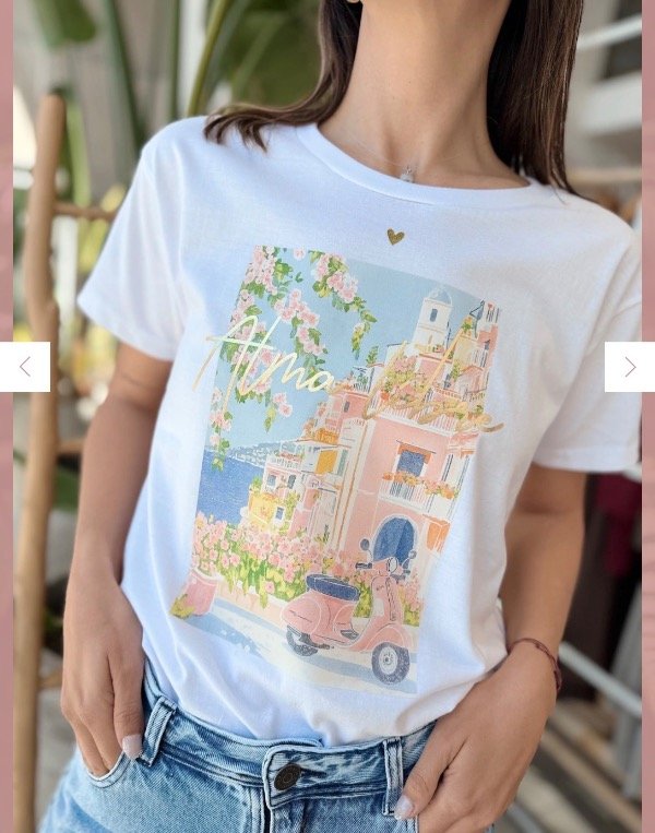 Producto - Remera Blanca estampada - 8
