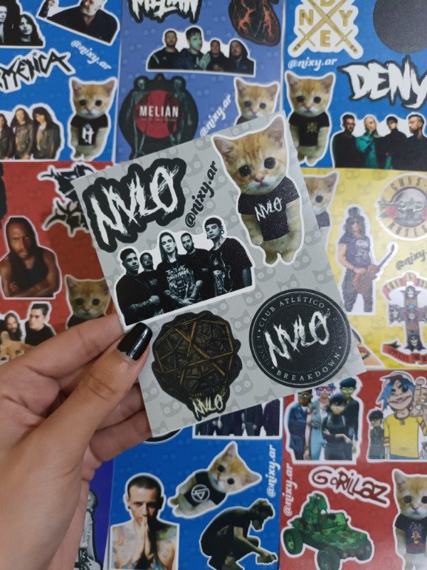 Producto - Plancha de stickers Nvlo