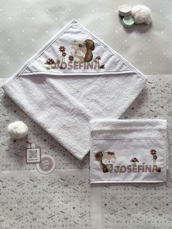 Producto - Pack "Toallón + Toallita" - Ardillita