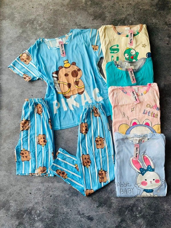 Producto - DOCENA - Pijamas de niños unisex, 3 piezas (4 AL 8)