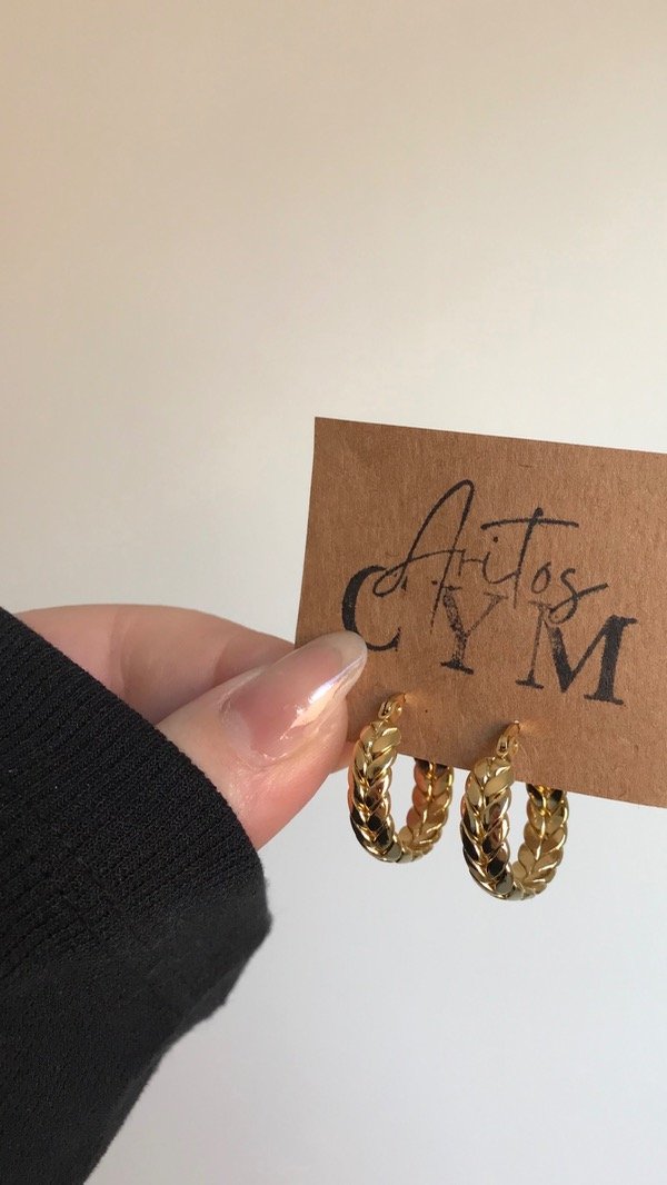 Producto - Aros Olivo Gold - 1