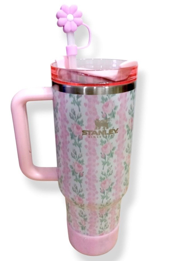 Producto - Vaso Termico 1.2 Lt Sorbete Tapa Quencher Love Flores