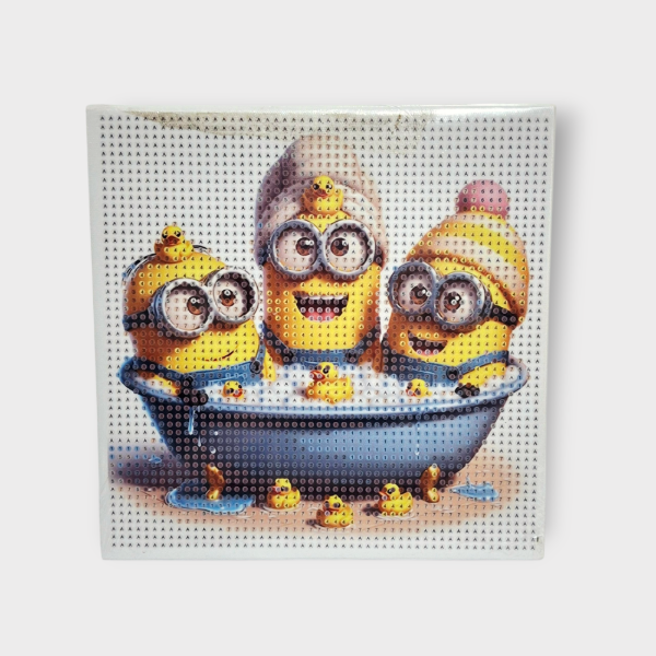 Producto - Pintura Diamante 20x20 Minions