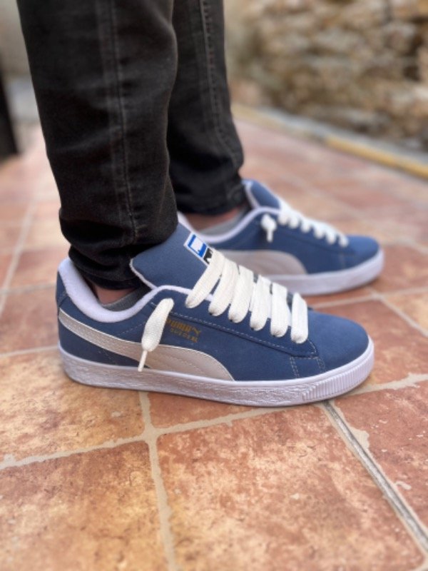 Producto - Pumas Suede XL Celeste