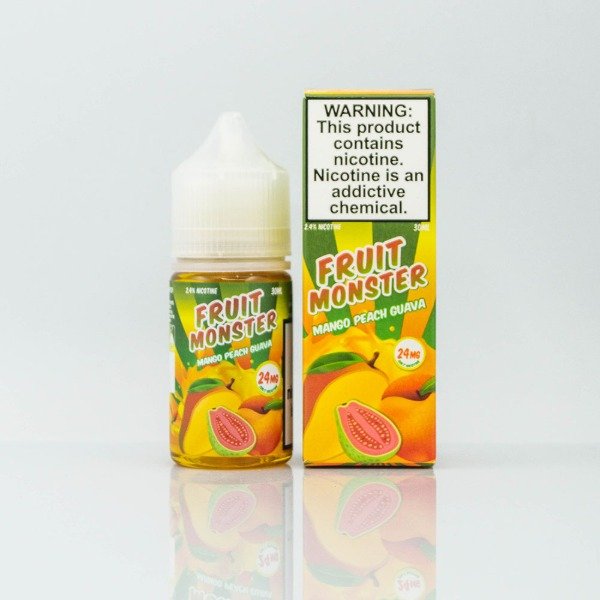 Producto - (SALT NIC) JAM MONSTER FRUIT MONSTER - 48MG -  MANGO PEACH GUAVA