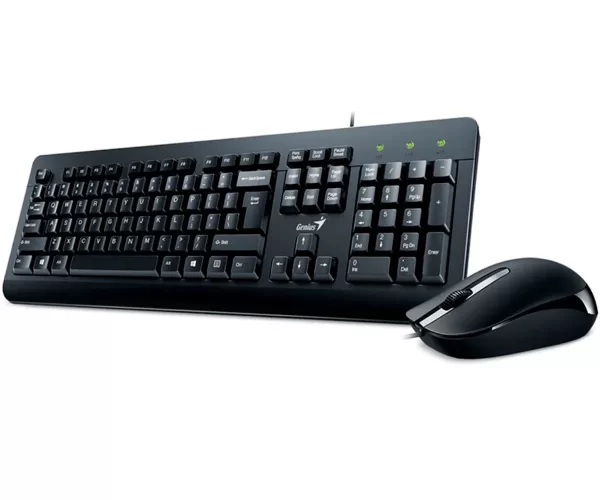 Producto - TECLADO+MOUSE GENIUS KM-160 USB BLACK SP