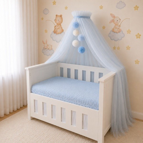 Producto - Dosel de Tul Para Cuna - Sueños Etéreos - 0