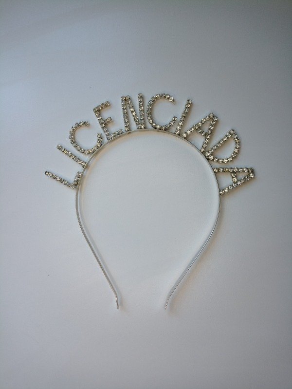 Producto - Vincha personalizada simple strass