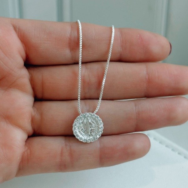 Producto - Conjunto Choker San Benito Laminado Plata 925