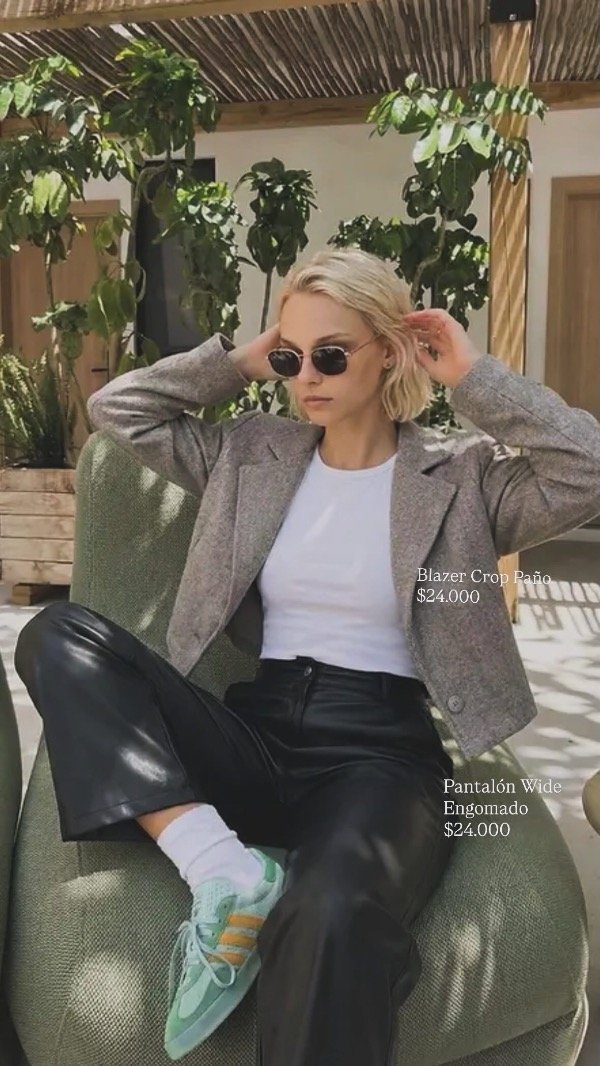 Producto - BLAZER PANO CORTO ESPIGAS (24.000 Efectivo/Transferencia)