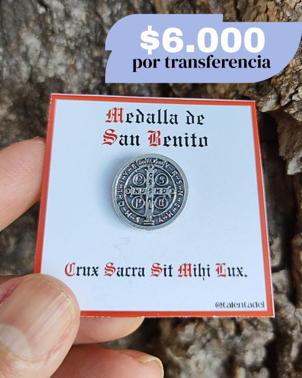 Producto - Pin Medalla de San Benito