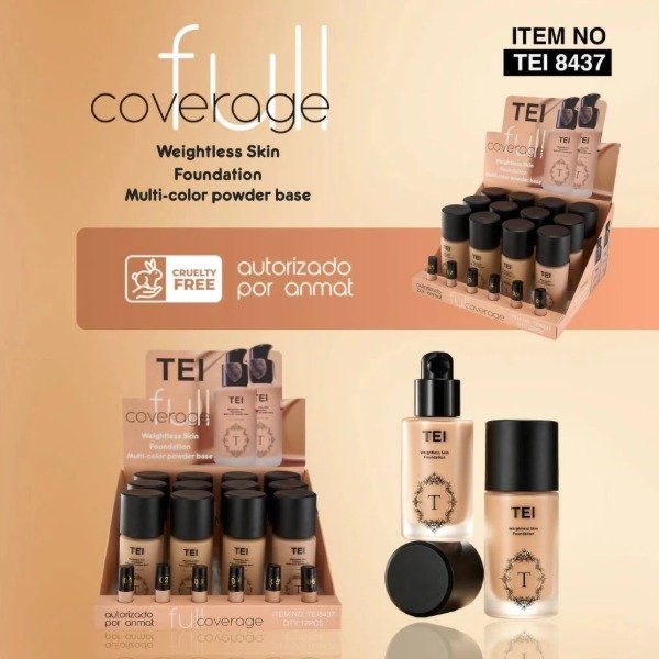 Producto - BASE DE MAQUILLAJE TEI FULL COVERAGE - 1
