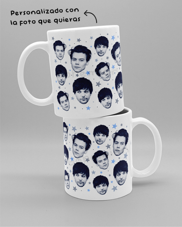 Producto - Taza personalizada "CARITAS AMORCITO" - Taza personalizada para San Valentin