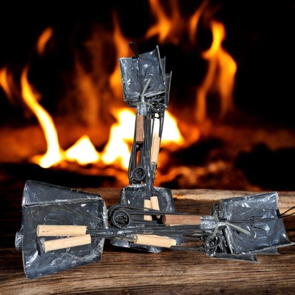 Producto - Set Parrillero x 4 (pala, atizador, pinza y tenedor)