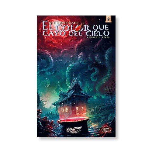 Producto - EL COLOR QUE CAYÓ DEL CIELO - Choose Cthulhu 8 - Libro Juego