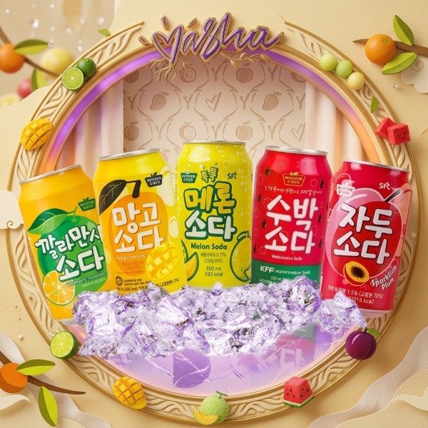 Producto - Gaseosas Sparkling Coreana 350ml (Ingrese para Elegir)