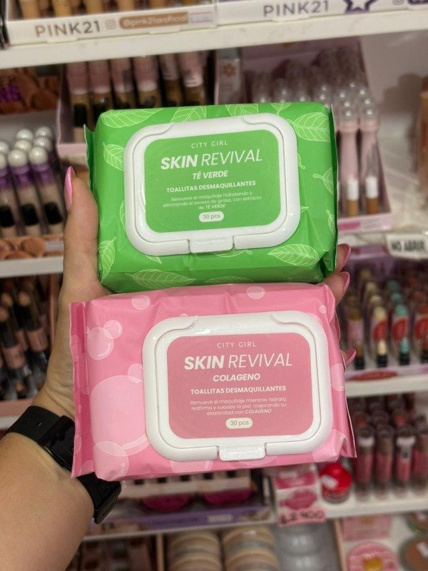 Producto - TOALLITAS DESMAQUILLANTES CITY GIRL SKIN REVIVAL 30PCS