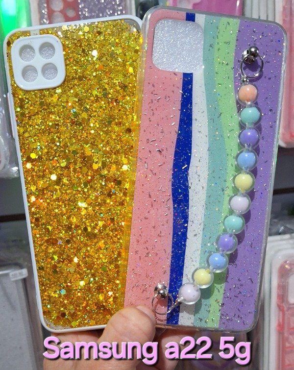 Producto - Fundas brillos. Samsung a22 5g