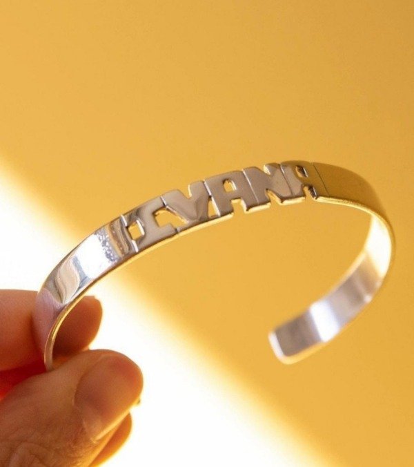 Producto - Esclava nombre calado