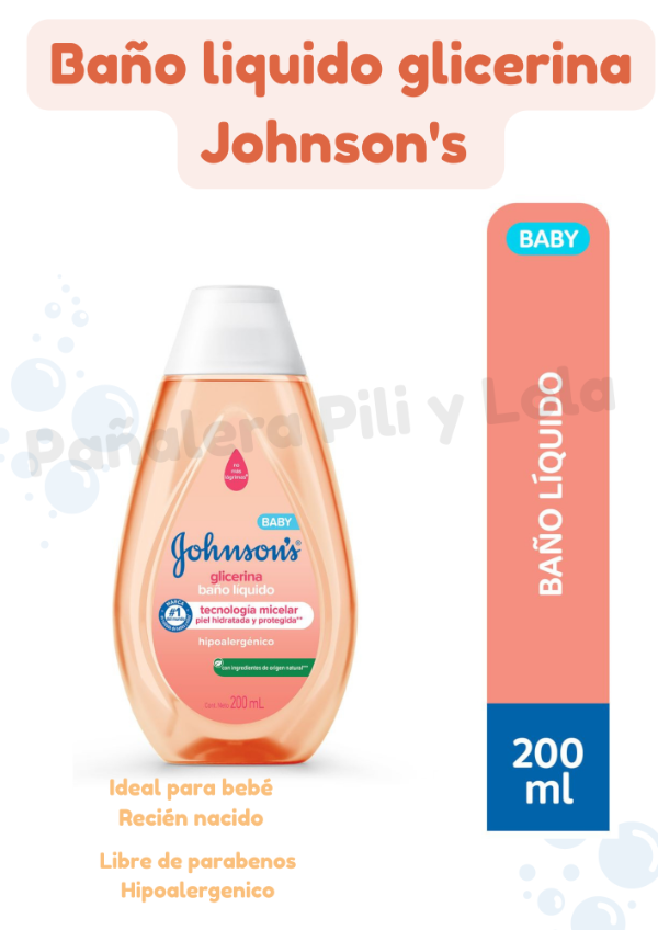Producto - Baño líquido Johnsons glicerina