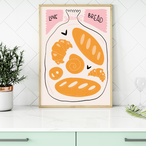 Producto - Set de 3 laminas para cocina o Bar - Imágenes imprimibles - LAM90