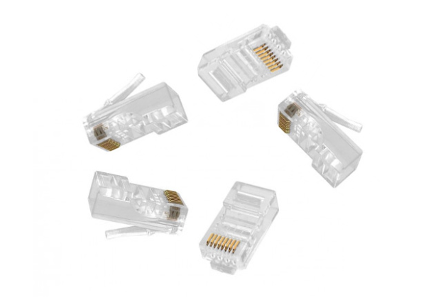 Producto - Conector Plug RJ45 Cat6 -8 hilos -p/crimpear -50 unidades -Noganet (RJ-45 (CAT6)