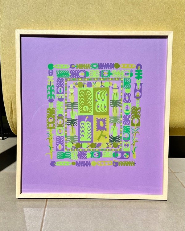 Producto - Collage Plantas - Enmarcado