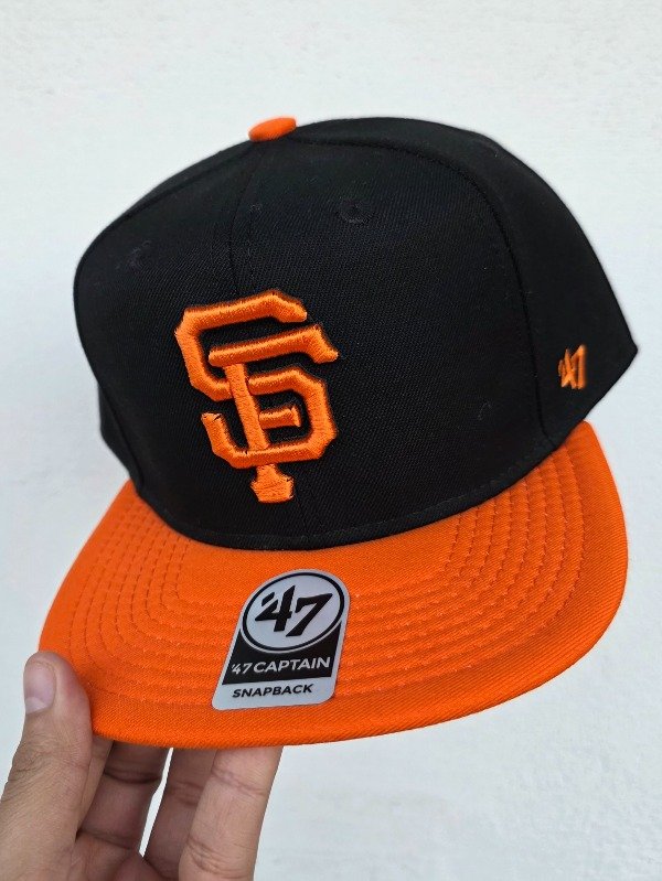 San Francisco Giants duo tone '47 brand captain snapback