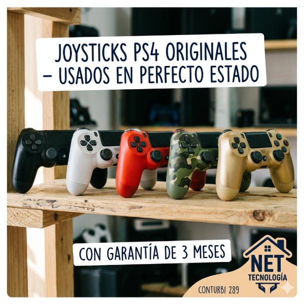 Producto - JOYSTICK ORIGINAL PS4 (USADO CON GARANTIA)