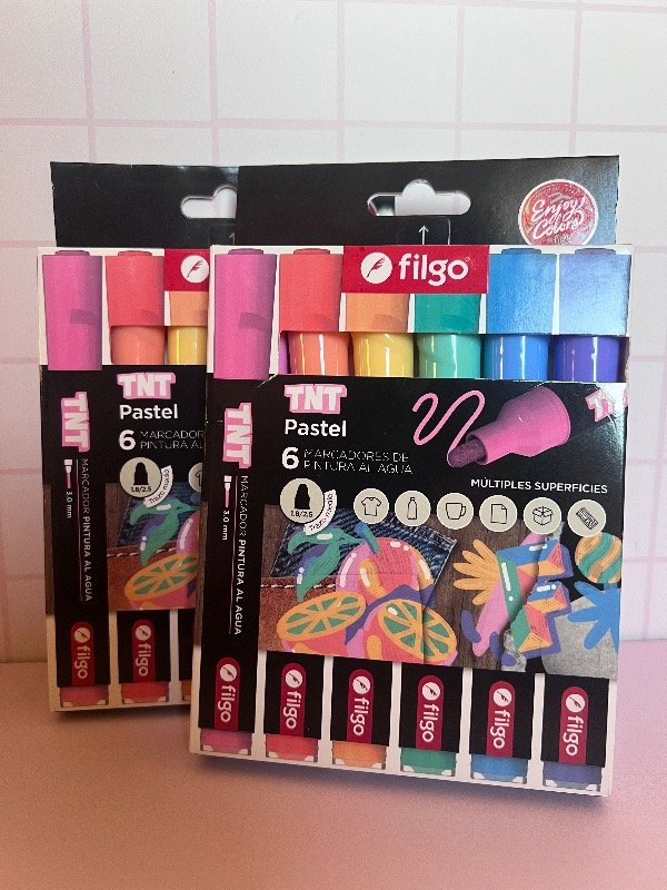 Producto - Marcadores de pintura al agua pastel