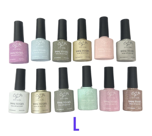 Producto - Esmalte city girl 7ML tonos 133-144 por unidad L